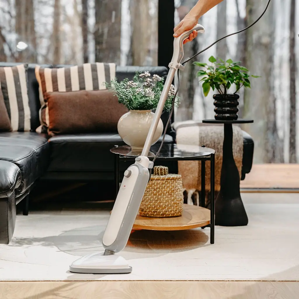 Парова швабра Adler AD 7057 1300 Вт / 380 мл / 25 г/хв / біла - фото 8