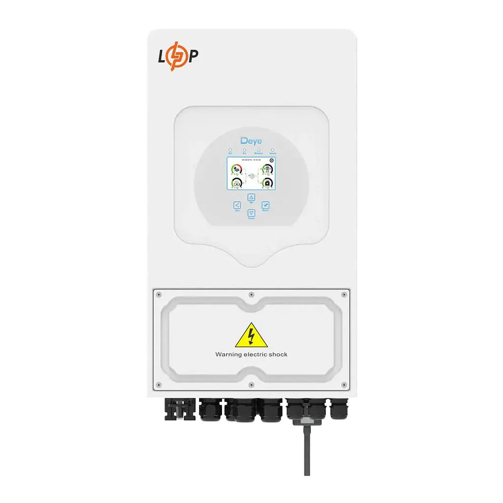 Гібридний однофазний інвертор DEYE for LP SUN-6K-SG05LP1-EU/ SUN-6K-SG03LP1-EU - фото 2