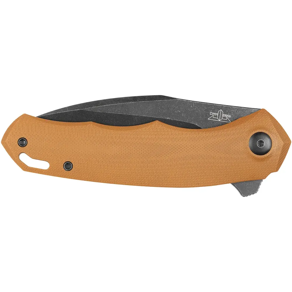 Ніж Cimmerian Knives С1 N690 BSW Brown - фото 3