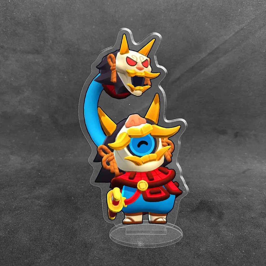 Акрилова колекційна фігурка Brawl Stars Оні Отіс (Oni Otis) 10 см - фото 2
