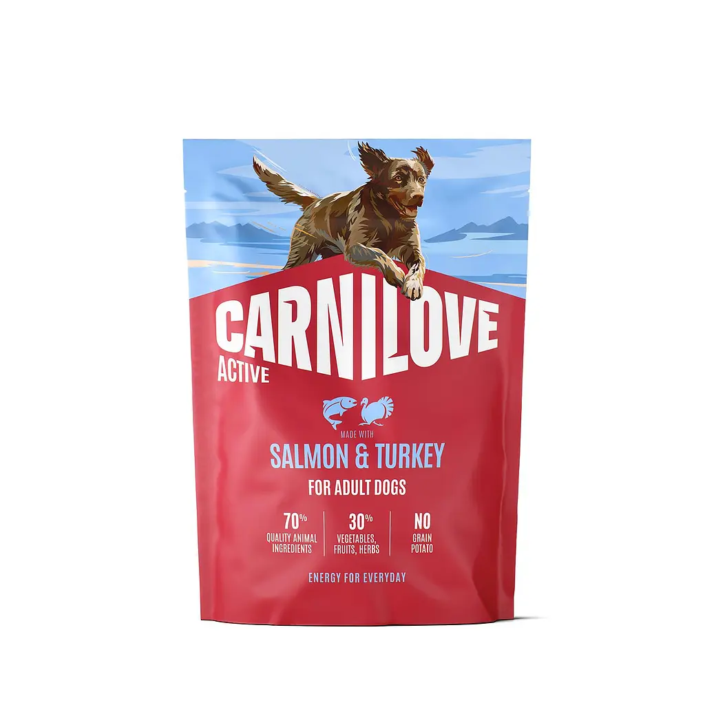 Сухий корм для собак Carnilove Active Salmon & Turkey суперпреміум лосось та індичка 1.5 кг