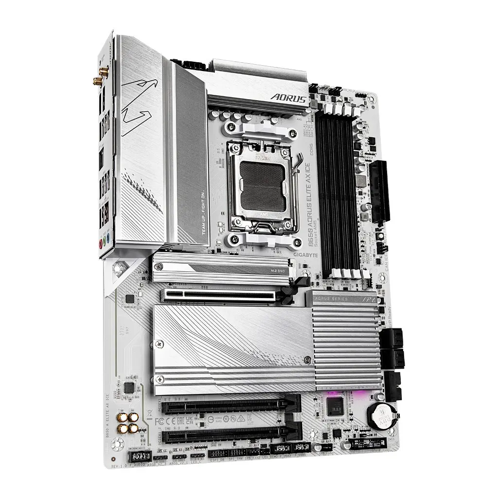 Материнська плата GIGABYTE B650 AORUS ELITE AX ICE (B650 A ELITE AX ICE) - фото 2