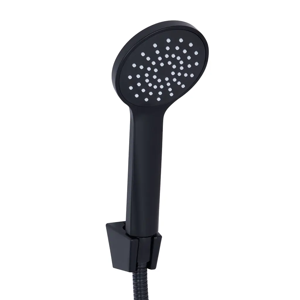 Змішувач для ванни Lidz Latwa 006 (з душовим гарнітуром) (k35) LDLAT006BLA45419 Black - фото 4