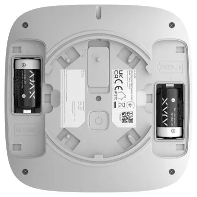 Датчик дыма Ajax (EN54 FireProtect Heat/Sounder white) - фото 6