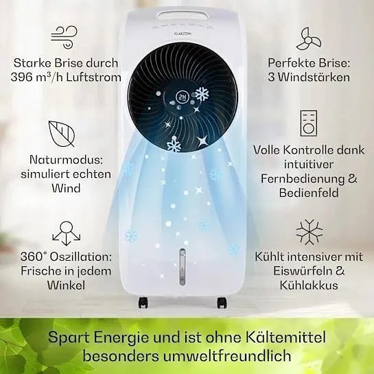 Мобильный вентилятор Klarstein Rotator 4 в 1 (10033547) - фото 3