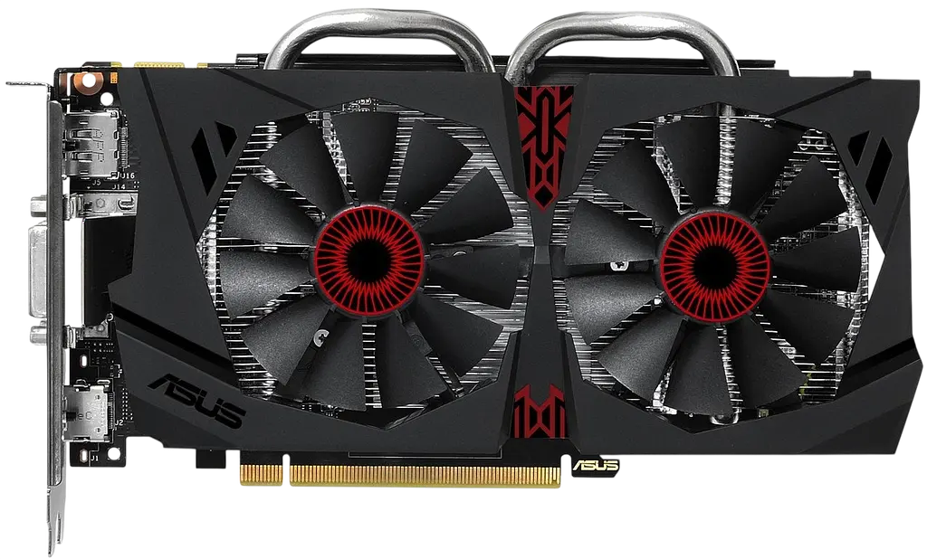 Відеокарта GeForce GTX 950 2GB Asus Strix DirectCU II Gaming OC (STRIX-GTX950-DC2OC-2GD5-GAMING) Б/В