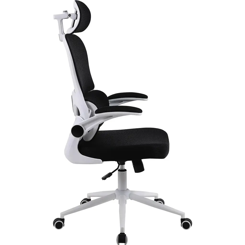 Офисное кресло GT Racer B-5880 White/Black [125609] - фото 2
