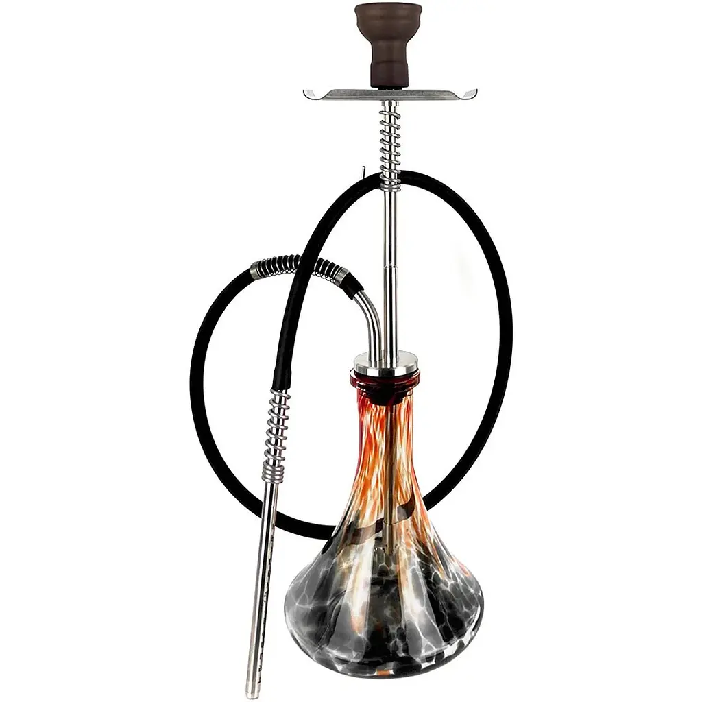 Кальян Trumpet Hookah Silver (колба Craft XL Red) - фото 2