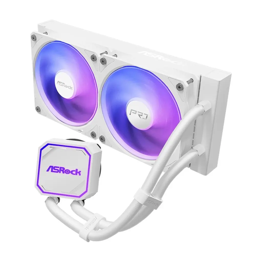 Система рідинного охолодження ASRock Pro White 240 ARGB - фото 3