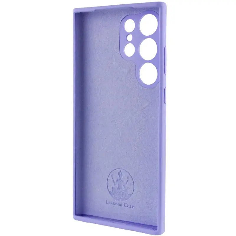 Чехол Silicone Cover Lakshmi Full Camera (AAA) with Logo для Samsung Galaxy S25 Ultra Сиреневый / Dasheen - фото 4