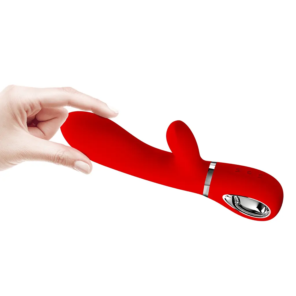 Вібратор PRETTY LOVE THOMAS USB RED 7 function PRETTY LOVE BI-014621-2 98681 - фото 4