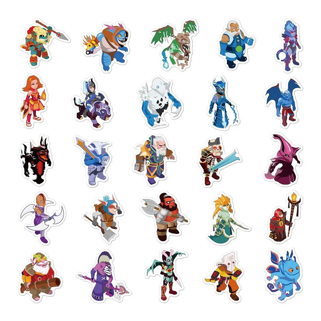 Стикерпак GeekLand Dota 2 50 штук - фото 3