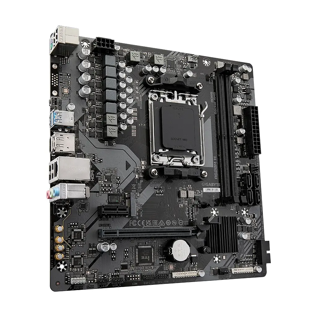 Материнська плата GIGABYTE A620M H - фото 3