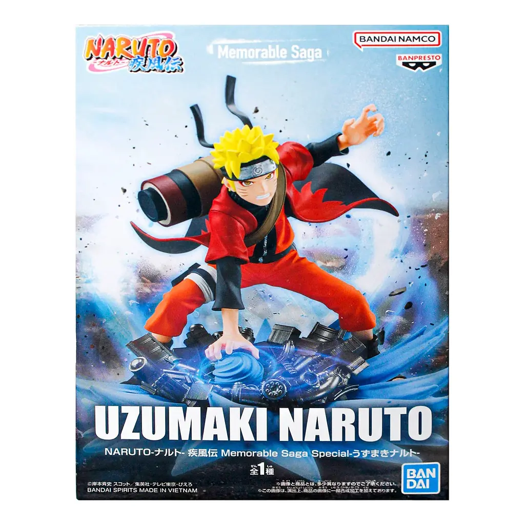 Колекційна фігурка Banpresto Naruto Shippuden Memorable Saga Naruto (125524) - фото 4