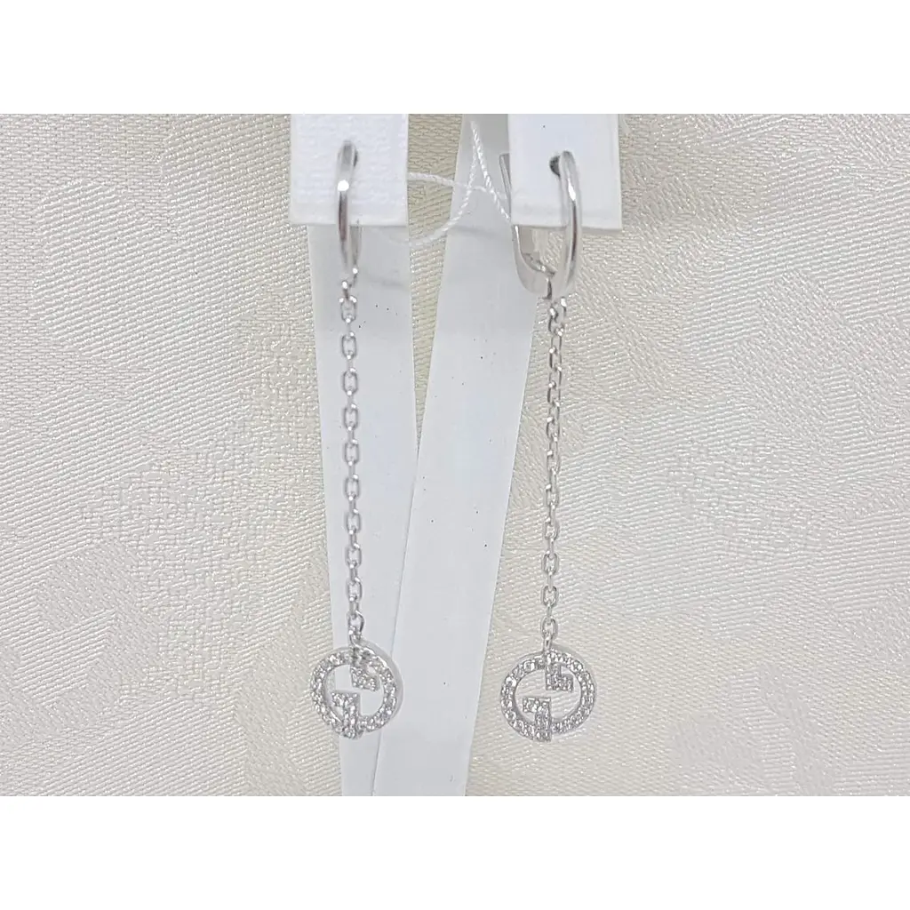 Срібні сережки Агні Гледия з фіанітами. 2192/1Р-CZ - фото 3