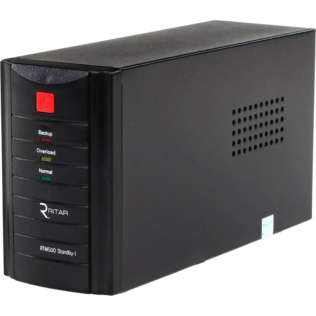 Джерело безперебійного живлення (ДБЖ) Ritar RTM500 (300W) Standby-L 12V (RTM500L) [168144] - фото 2