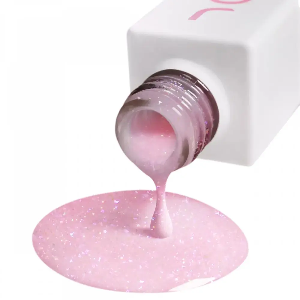 Рідкий гель для укріплення та моделювання PolyLiquid Gel 07 Delicate Blush рожевий JOIA vegan 8 мл - фото 4