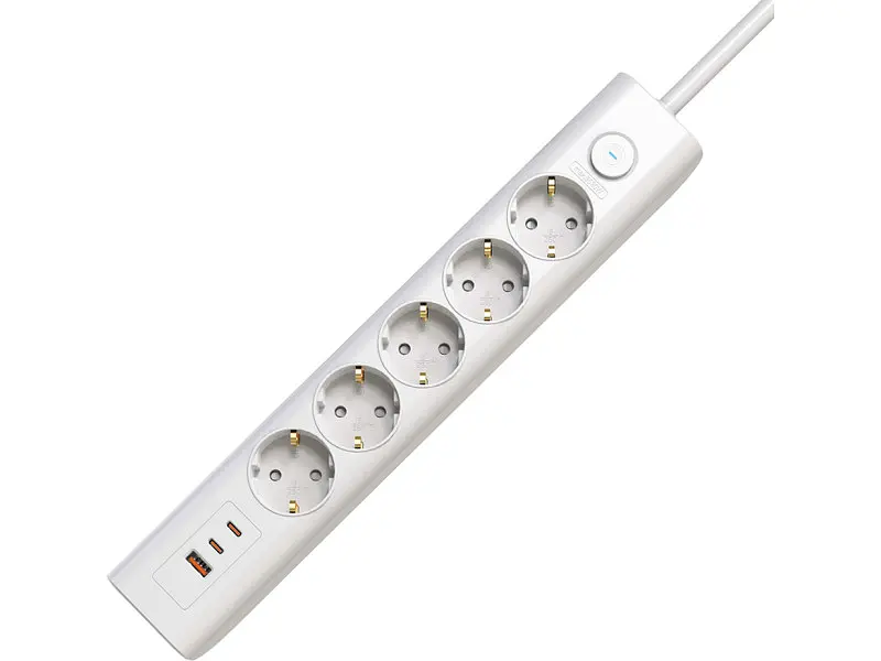 Мережевий фільтр-подовжувач Electrum 2 Type-C + USB (C-ES-1991)