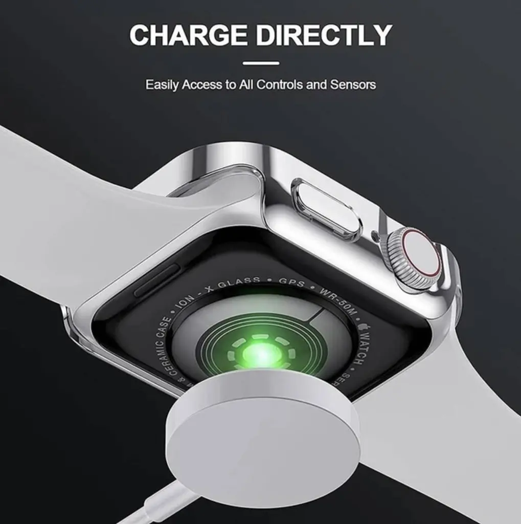 Захисний чохол із склом Choice 2 для Apple Watch 40 мм Чорний - фото 9