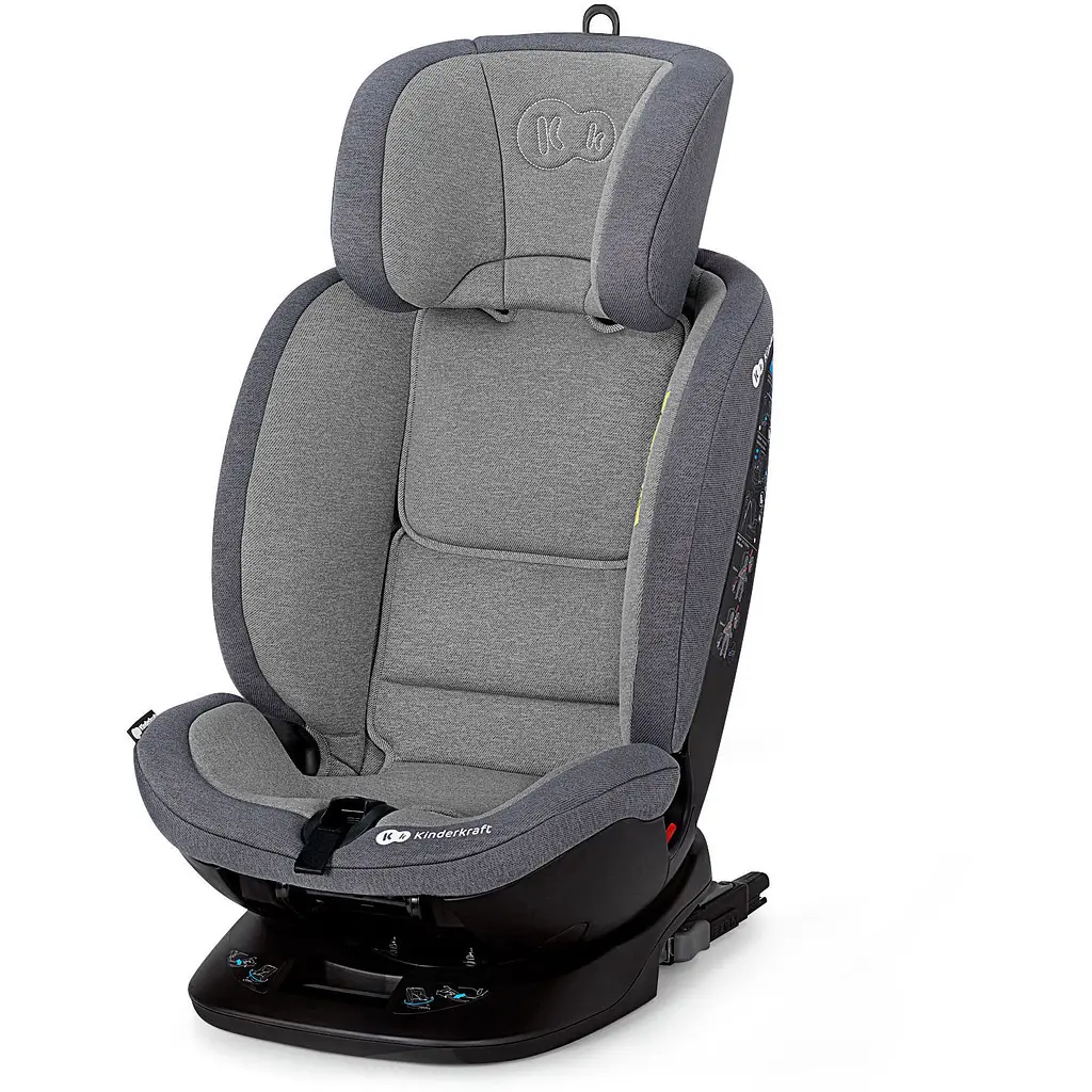 Автокресло Kinderkraft Xpedition 0-36 кг Isofix grey - фото 2