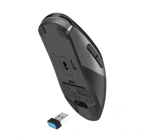 Миша бездротова A4Tech FG50 Plus "Fstyler", Black/Grey, USB 2.4GHz, оптична, 1000 - 3200 dpi, 7 кнопок, 1xAA - фото 6