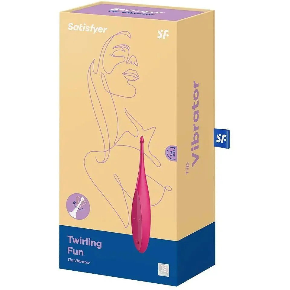 Вибратор для клитора Satisfyer Twirling Fun Рожевий - фото 5