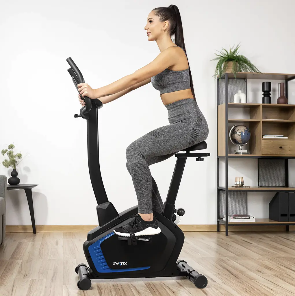 Велотренажер Gymtek XB1800 електромагнітний синій - фото 15