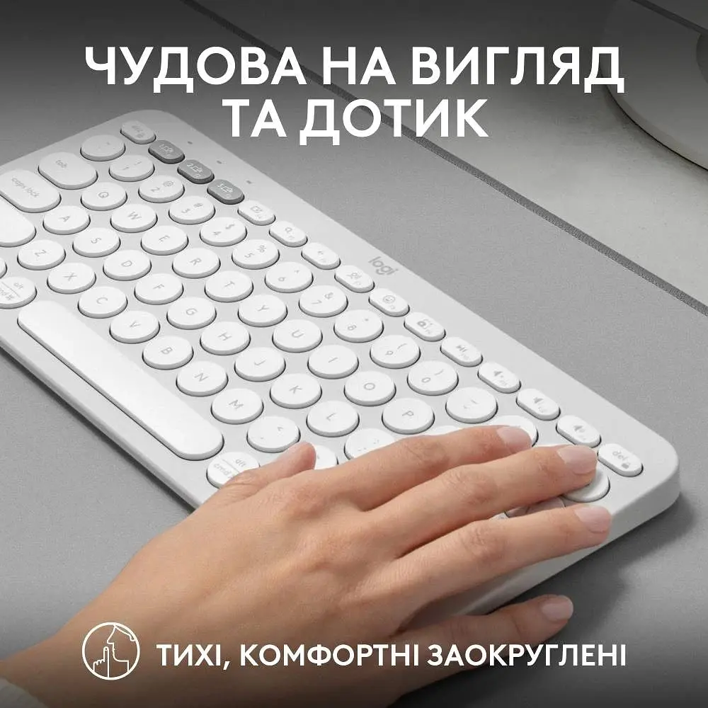 Клавиатура Logitech K380s Pebble Keys (L920-011852) - фото 5