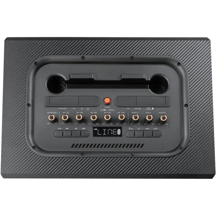 Акустична система 2.0 Defender Sound Factory, 140Вт Bluetooth/USB/TF/FM/15",LED, wooden - фото 6