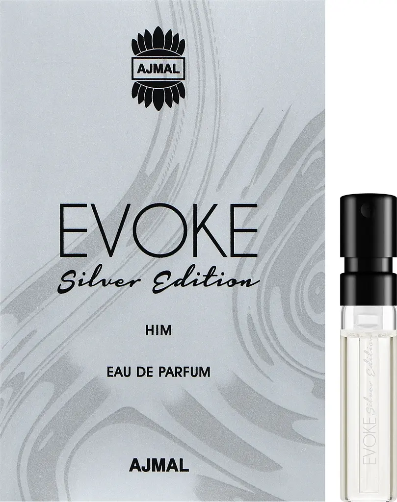 Оригінал Мініатюра Ajmal Evoke Silver Edition For Her 1.5 мл Парфумована вода