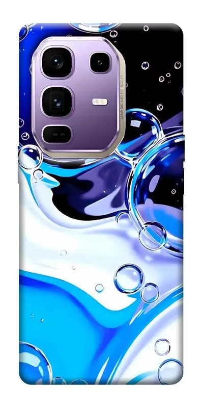 TPU чохол Demsky Blue Bubbles для Infinix Note 50 Pro+