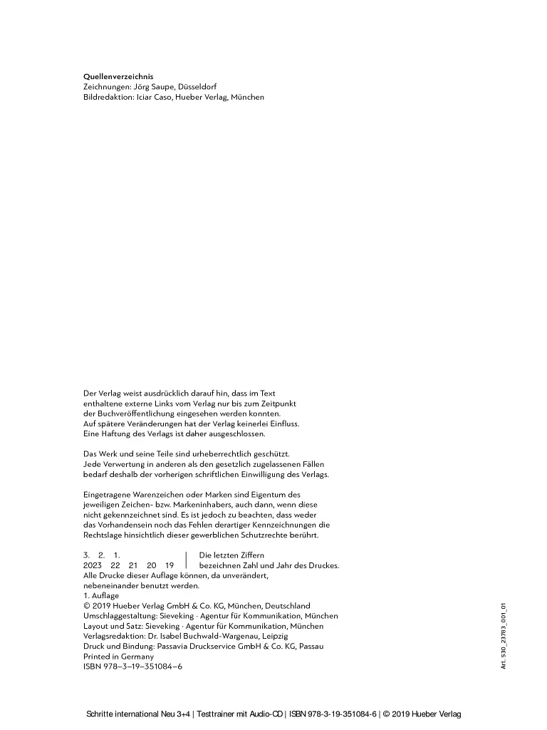 Schritte international Neu 3+4. Testtrainer + CD - Дагмар Ґірсберг - фото 6