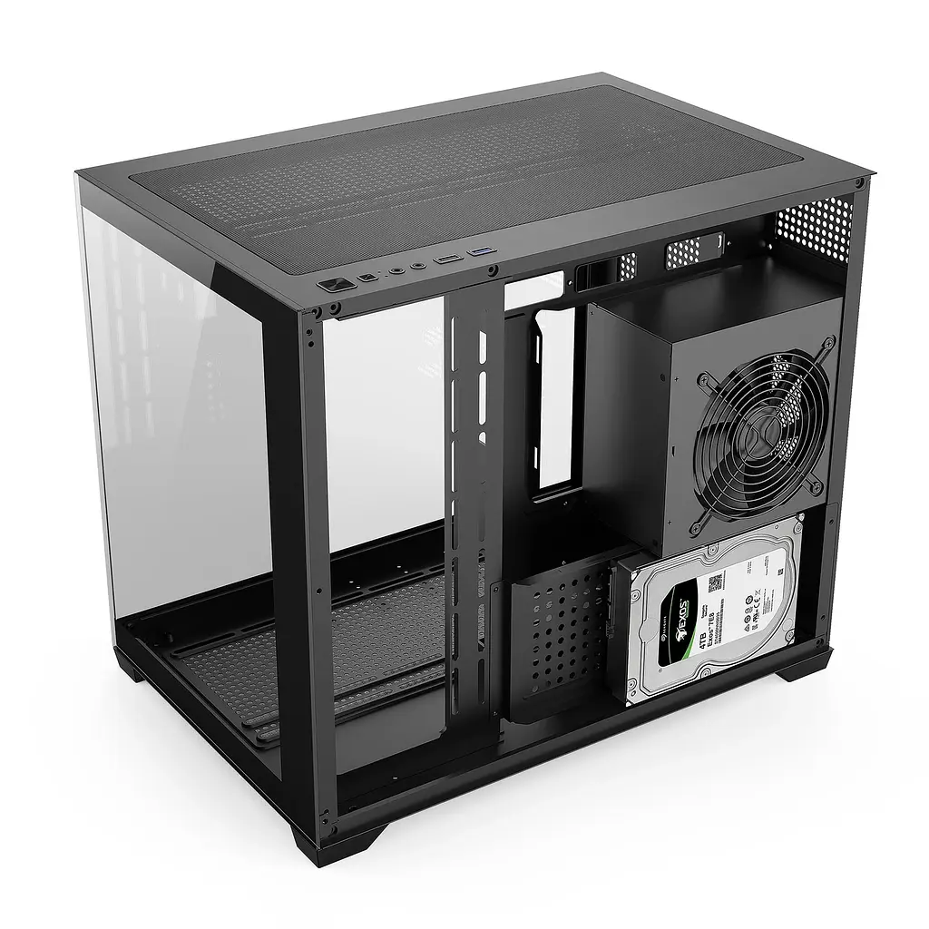 Корпус GTL Gaming Abyss Black (GTLN285M) без БЖ - фото 7