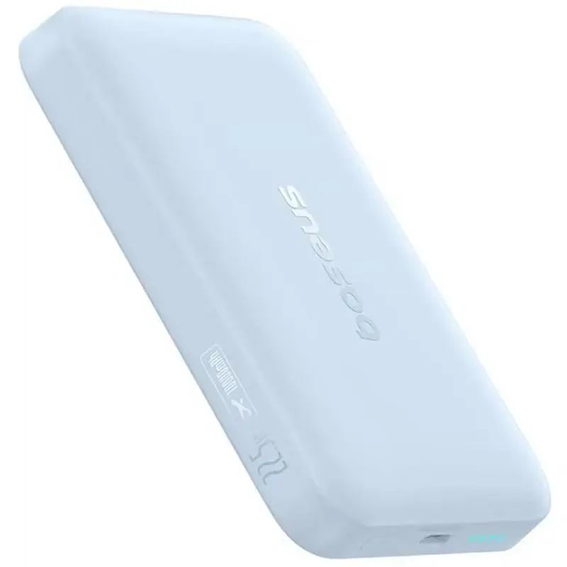 Портативний ЗП Power Bank Baseus EnerFill FM11 Ultra-Mini 22.5W з БЗП 10000mAh (PPFM11-1022) Galaxy Blue - фото 5