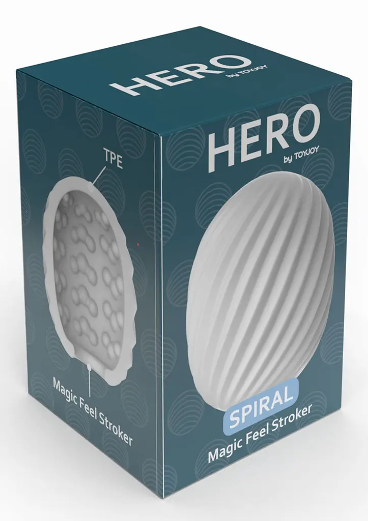 Мастурбатор Toy Joy Hero Mini Spiral - фото 5