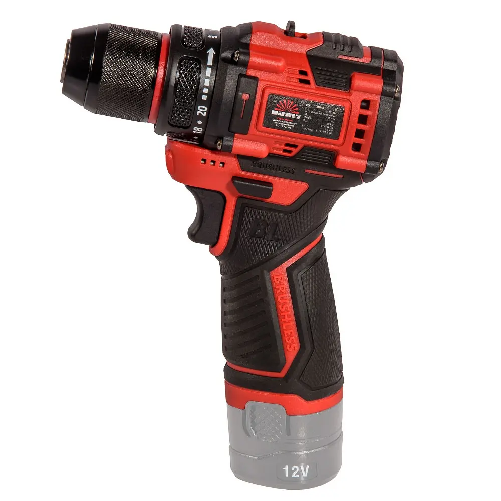 Дриль-шурупокрут акумуляторний Vitals Master AU 1232c BL (235675) - фото 4