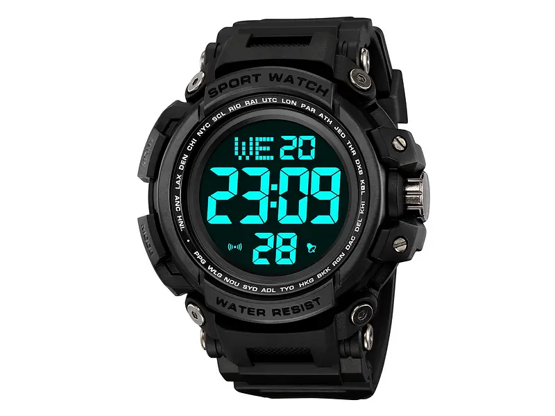 Наручний годинник чоловічий 2422BK Black Skmei acs0029933 - фото 3