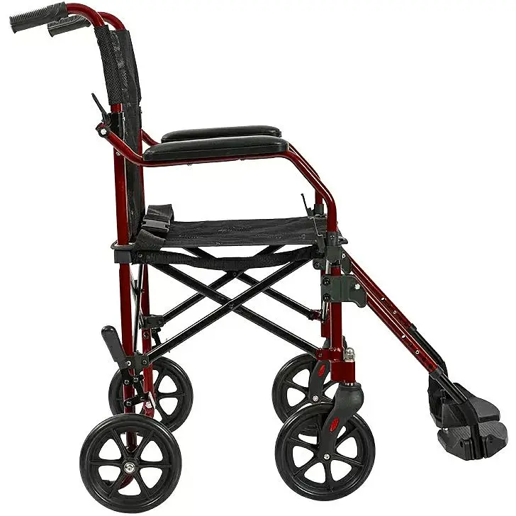 Кресло-каталка Karadeniz Medical G505 алюминиевая без двигателя  - фото 2