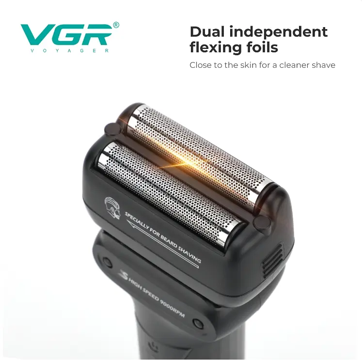 Електробритва VGR V-368 Black - фото 4