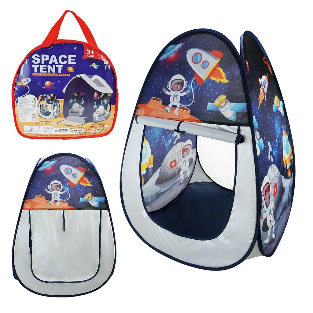 Ігровий намет-будиночок саморозкладний Space Tent Космос (2037A-3)