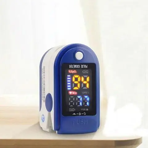 Портативний пульсометр оксиметр на палець Pulse Oximeter LK87 - фото 3