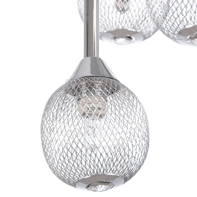 Люстра Brille молекула подвесная G9 40W CH (BR-01 364S/7) - фото 4