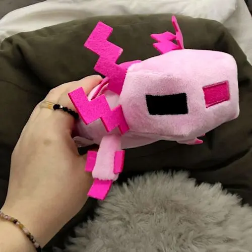 М’яка іграшка Minecraft/Майнкрафт. Аксолотль (21 см) - фото 2