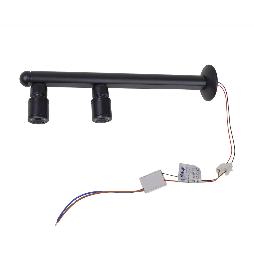 Светодиодная подсветка настенная AL-541/2*1W NW LED BK - фото 4