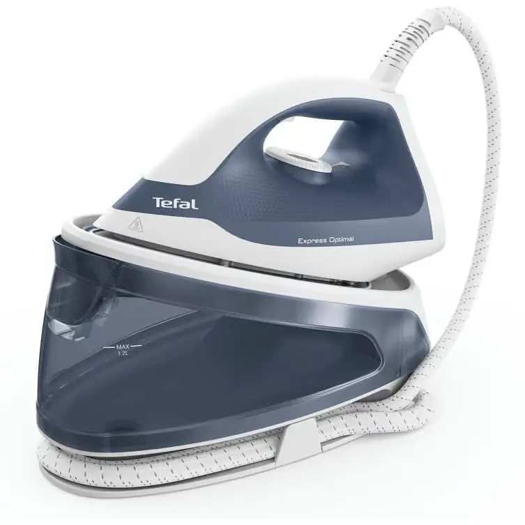 Утюг-парогенератор Tefal Optimal 2200 Вт бело-синий (SV4110E0) - фото 2
