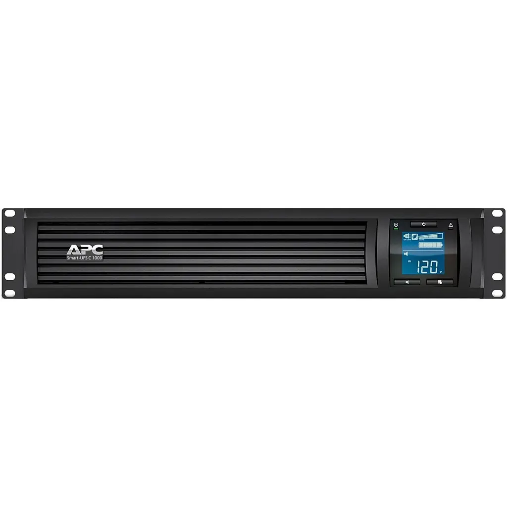Источник бесперебойного питания (ИБП) APC Smart-UPS C 1000VA 2U LCD 230V (SMC1000I-2UC) [137970] - фото 2