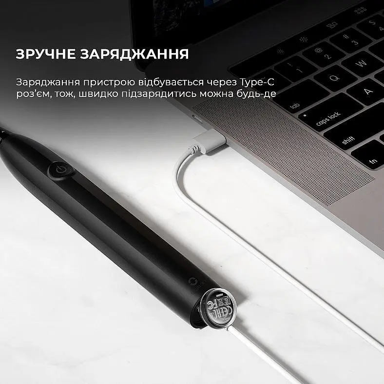 Электрическая зубная щетка Oclean Endurance Eco Electric Toothbrush Black - фото 9