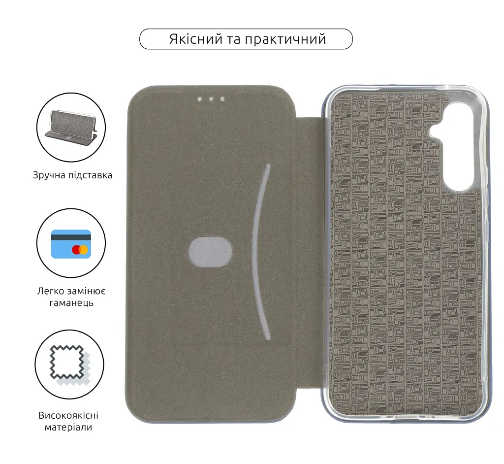 Чохол-книжка ArmorStandart G-Case для Samsung A54 5G (A546) Blue - фото 3