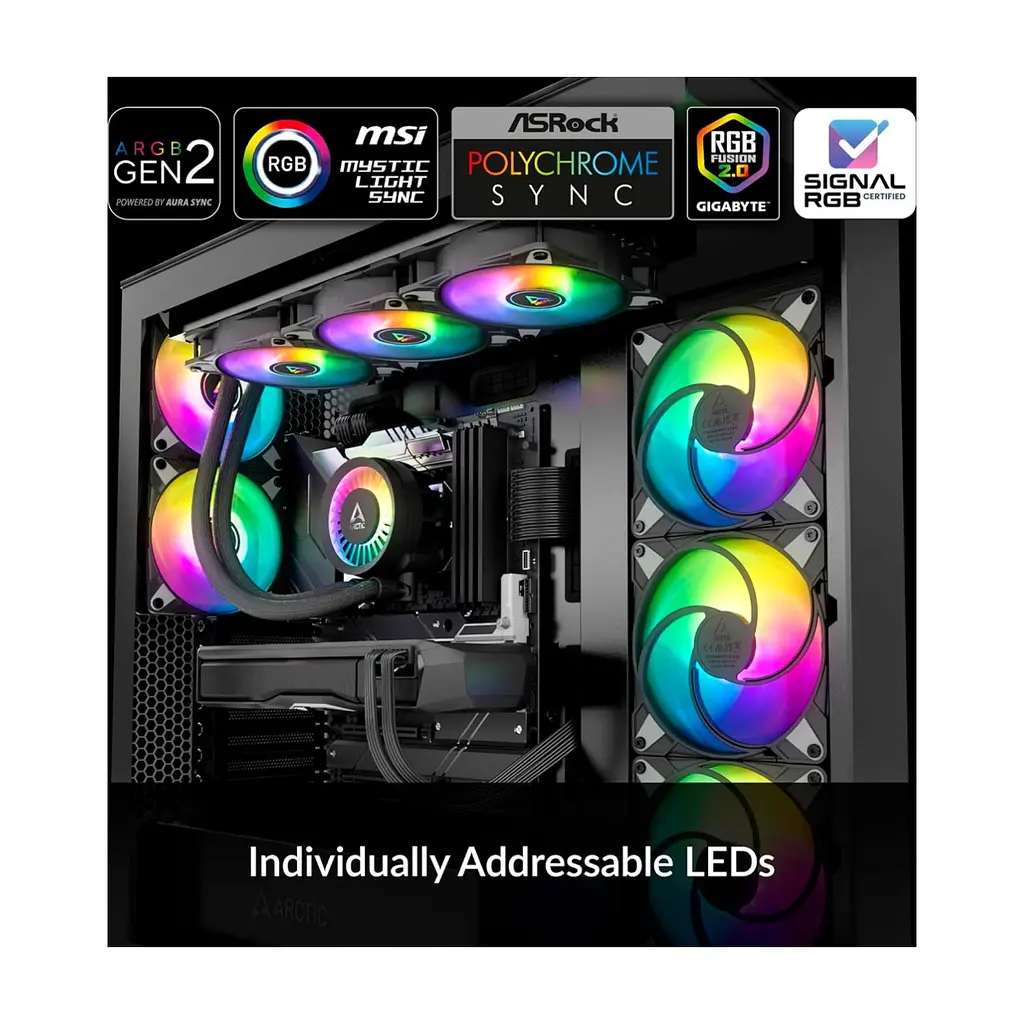 Система рідинного охолодження Arctic Liquid Freezer III Pro 360 A-RGB (ACFRE00184A) - фото 8