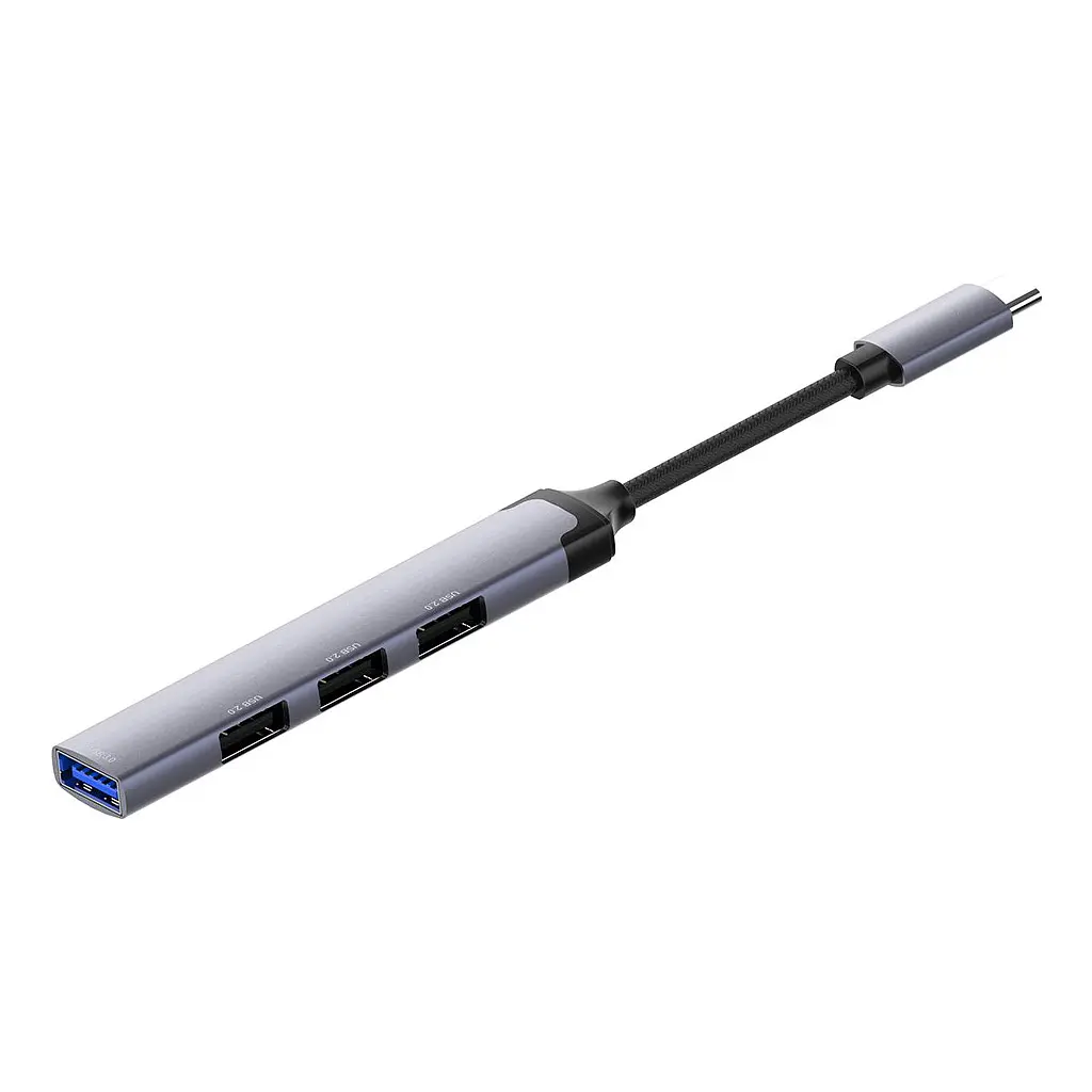 Концентратор ColorWay USB-C 4-в-1 USB2.0х3/USB3.0 (CW-HUB04) - фото 4